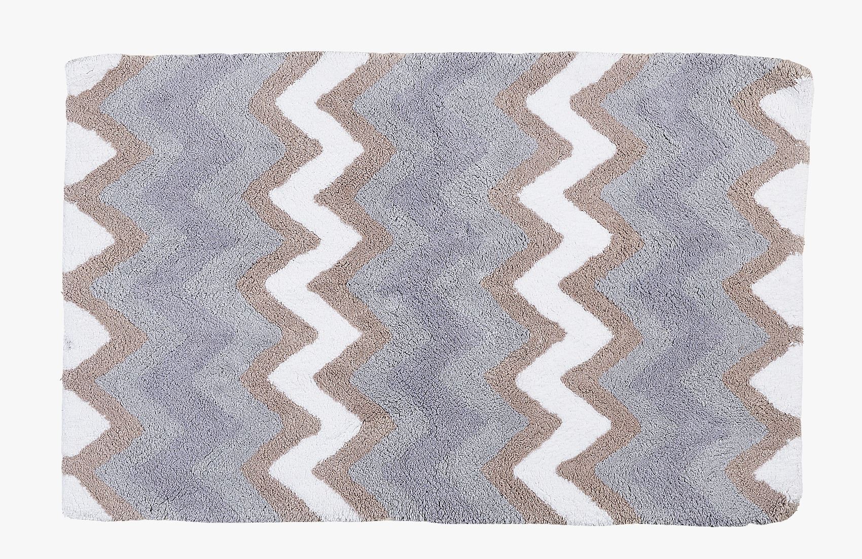 Vannitoamatt mitmevärviline/sinine - 55x90 cm mitmevärviline/sinine - 1