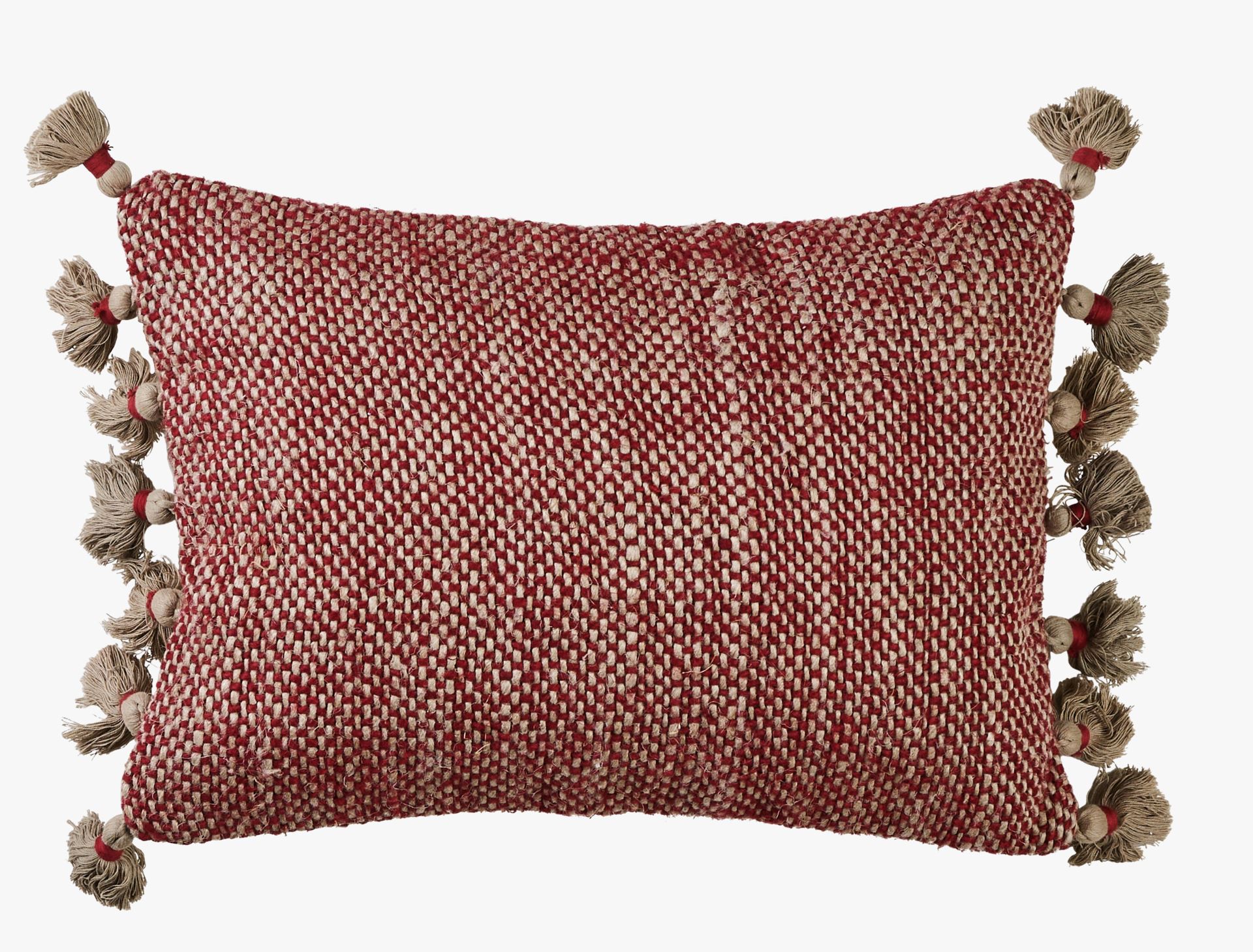 Dekoratiivpadja kate punane - 35x50 cm punane - 1