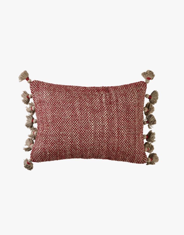 Dekoratiivpadja kate punane - 35x50 cm punane - 1