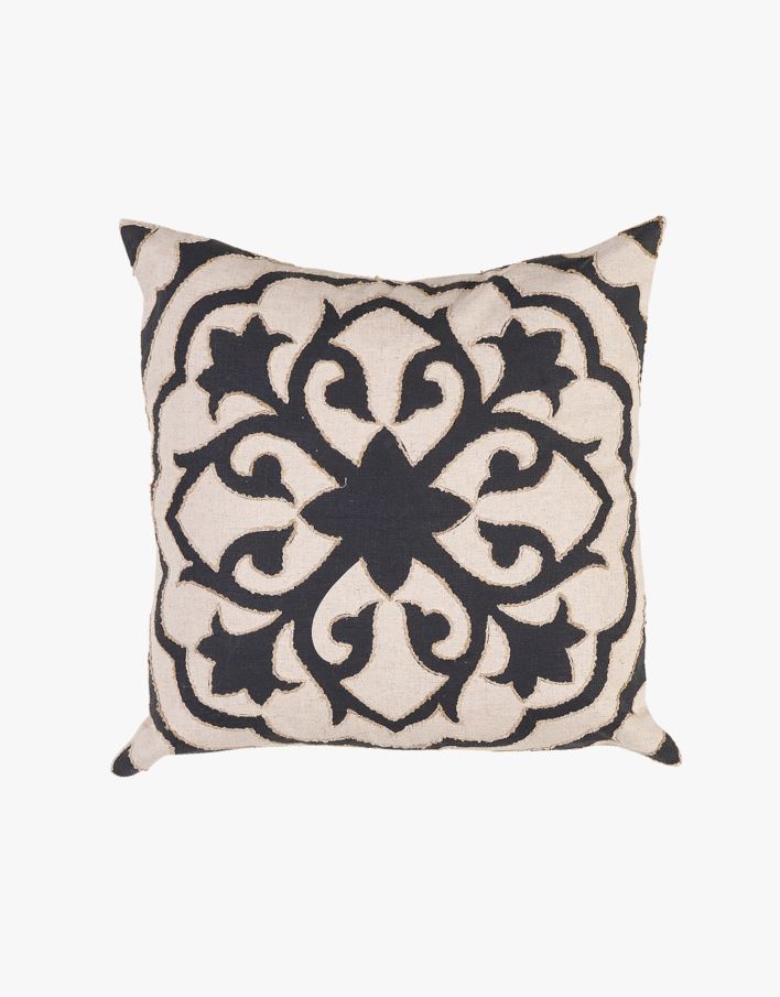 Dekoratiivpadja kate mitmevärviline/must - 50x50 cm mitmevärviline/must - 1