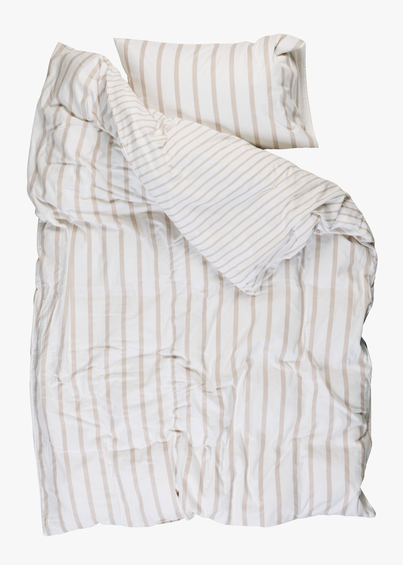 Flanell voodipesukomplekt sand - 3