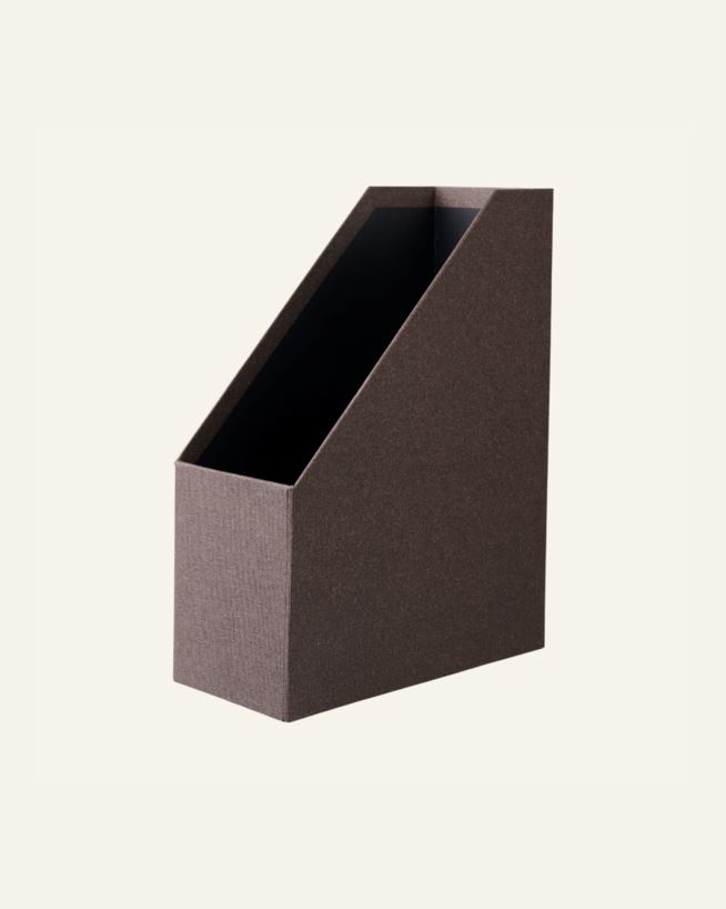 Ajalehehoidja pruun - 11,5x24,5x32 cm pruun - 1
