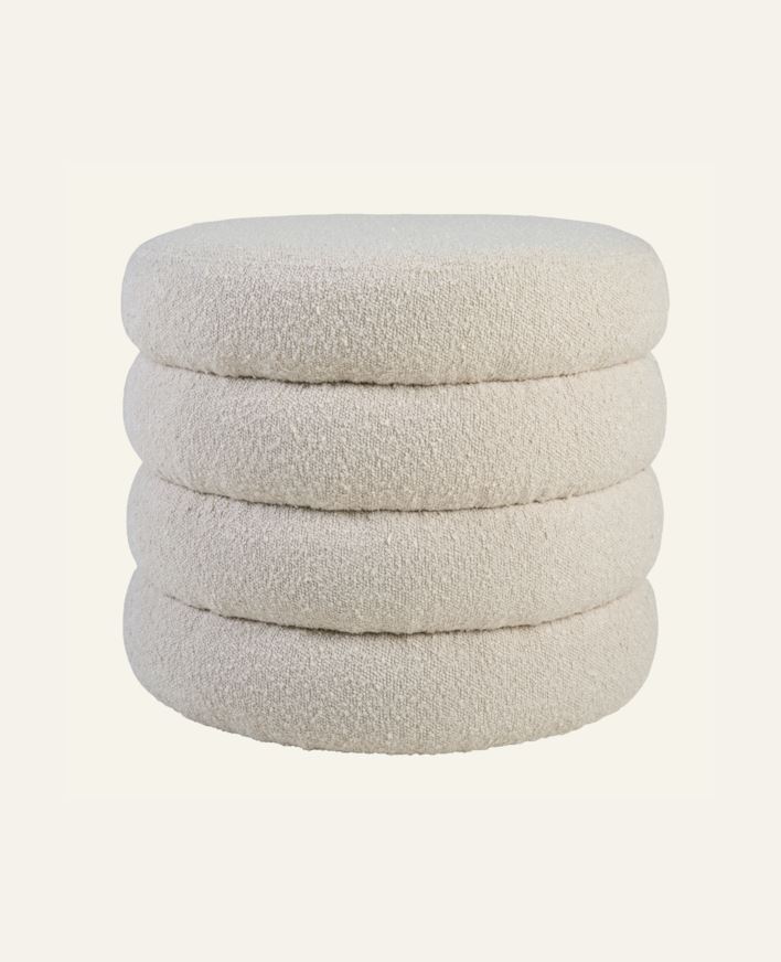 Tumba hele beige - 50x50x43 cm hele beige - 1