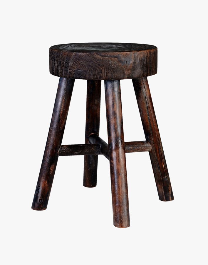 Taburet tumepruun - 26x36x40 cm tumepruun - 1