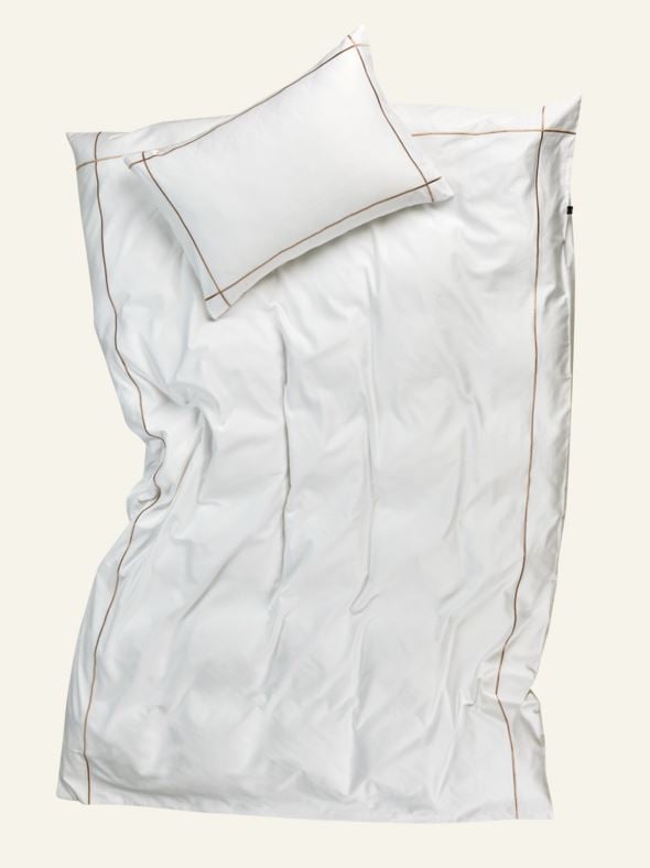 Voodipesukomplekt satiinpuuvillane sand - 8