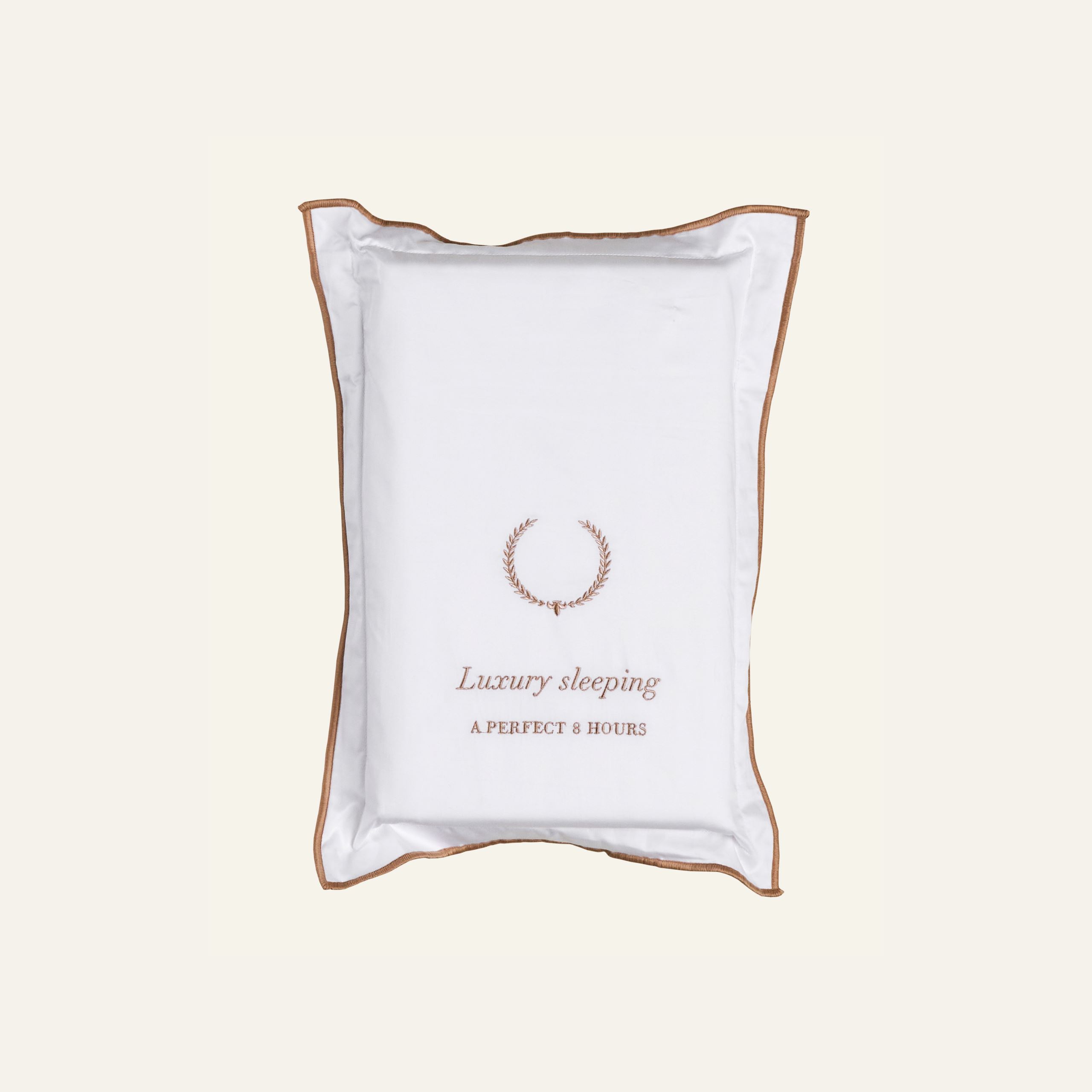 Voodipesukomplekt satiinpuuvillane sand - 4