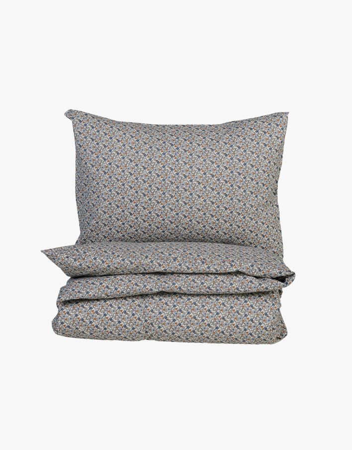 Voodipesukomplekt puuvillane mitmevärviline/sinine - 150x210 cm mitmevärviline/sinine - 1