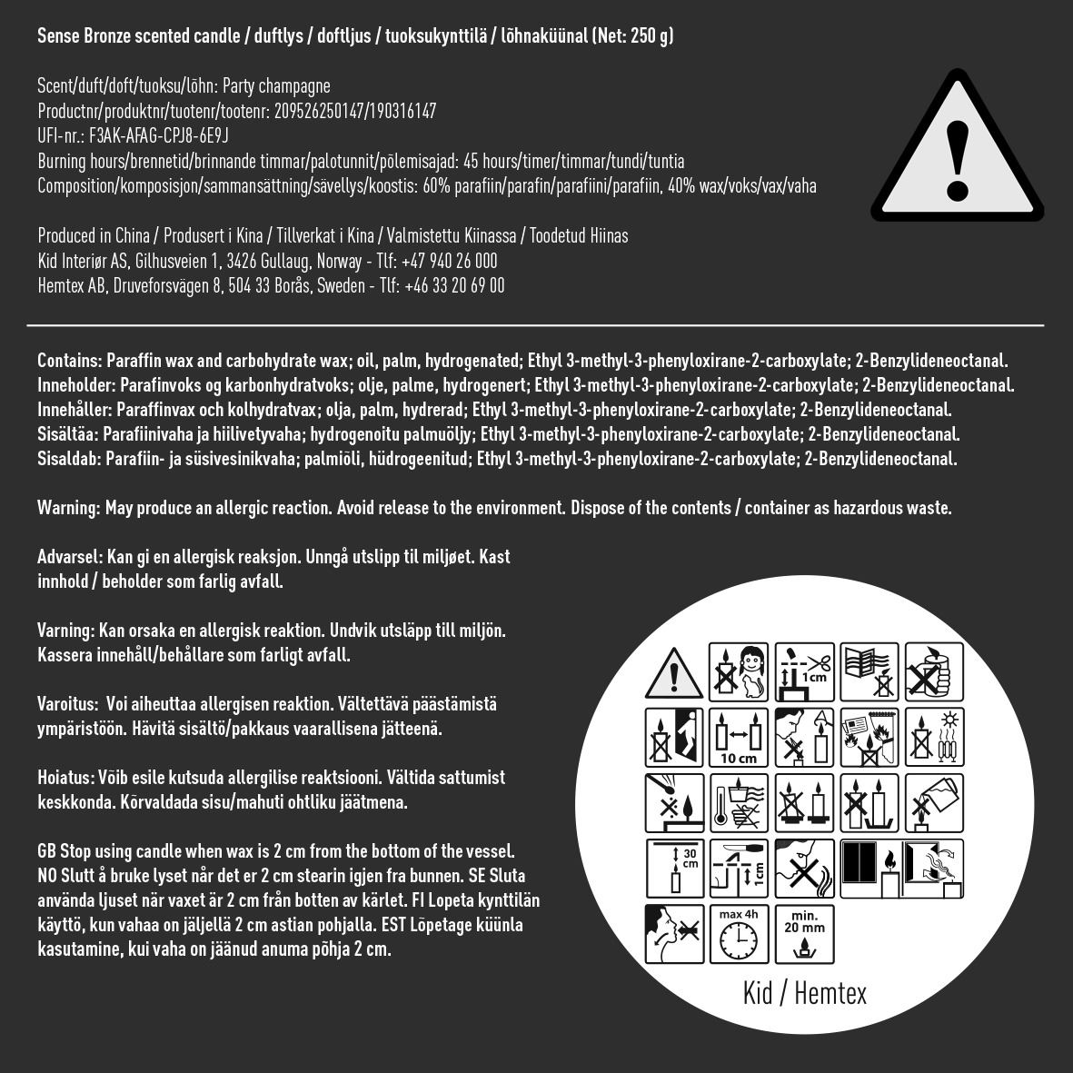 Lõhnaküünal pronks - 3