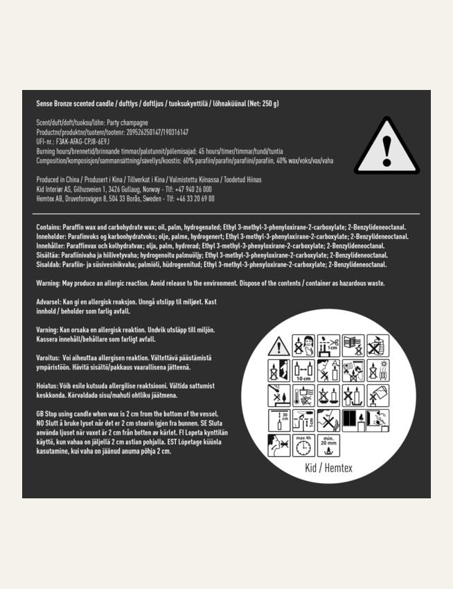 Lõhnaküünal pronks - 3