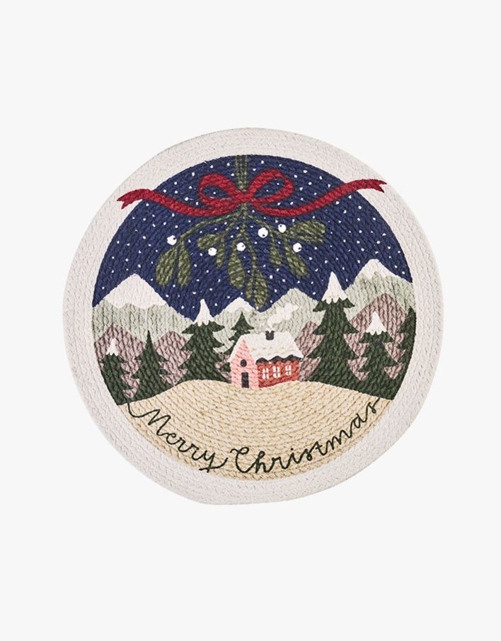 Lauamatt mitmevärviline - ø 38 mitmevärviline - 1