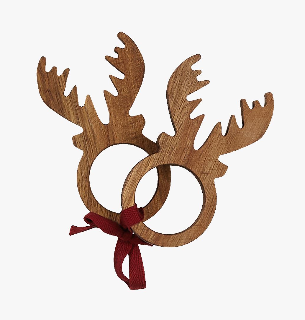 Salvrätikurõngad 2tk naturaalne toon - 6,5x11x2 cm naturaalne toon - 1