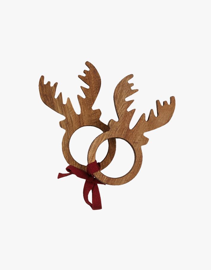 Salvrätikurõngad 2tk naturaalne toon - 6,5x11x2 cm naturaalne toon - 1