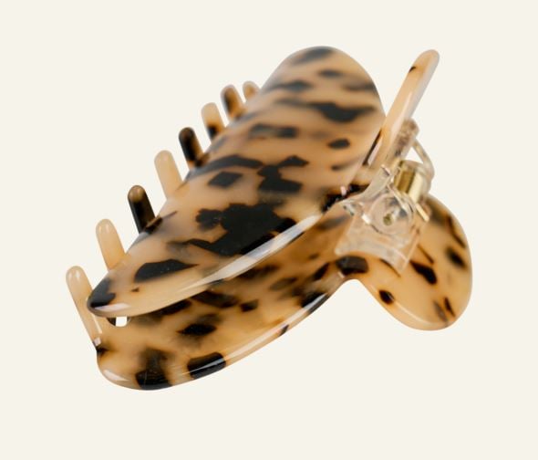 Juukseklamber hele pruun - 2