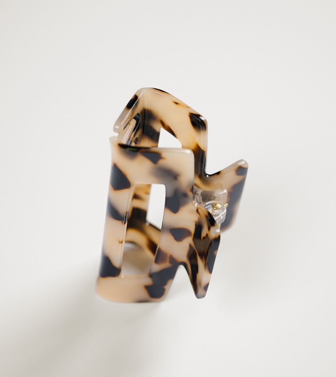 Juukseklamber hele pruun - 2