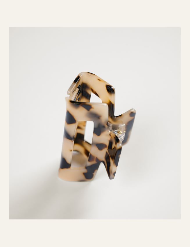 Juukseklamber hele pruun - 2