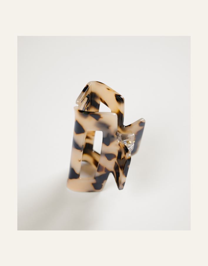 Juukseklamber hele pruun - 2