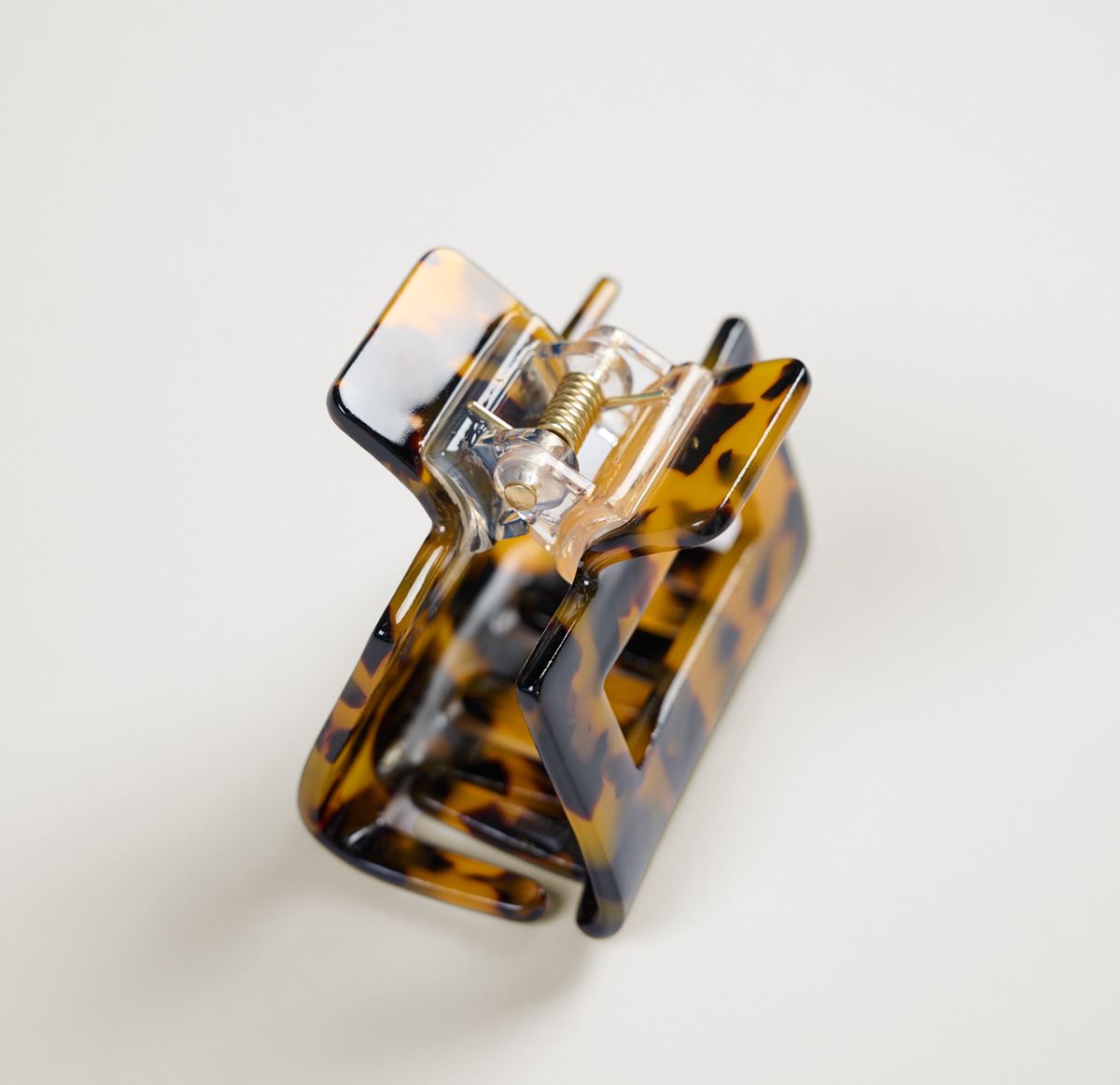 Juukseklamber tumepruun - 2