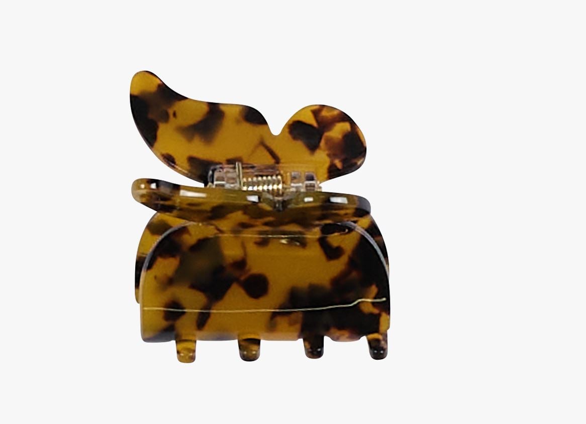 Juukseklamber tumepruun - 4,5x4,8x4,1 cm tumepruun - 1