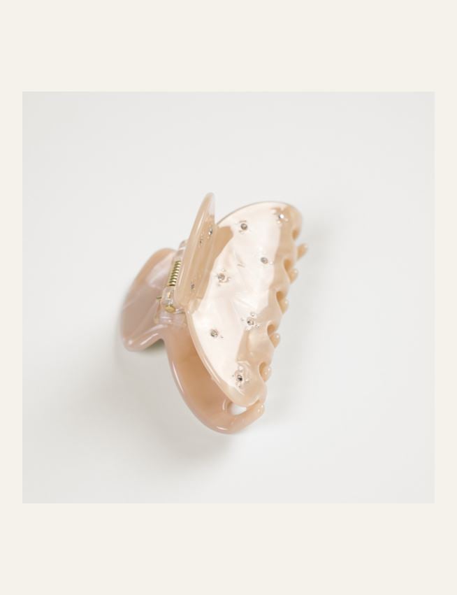 Juukseklamber beež - 2