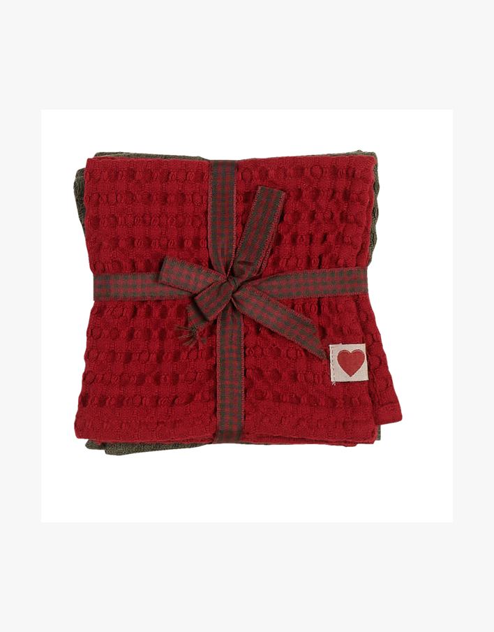 Majapidamislapp mitmevärviline/punane - 30x30 cm mitmevärviline/punane - 1