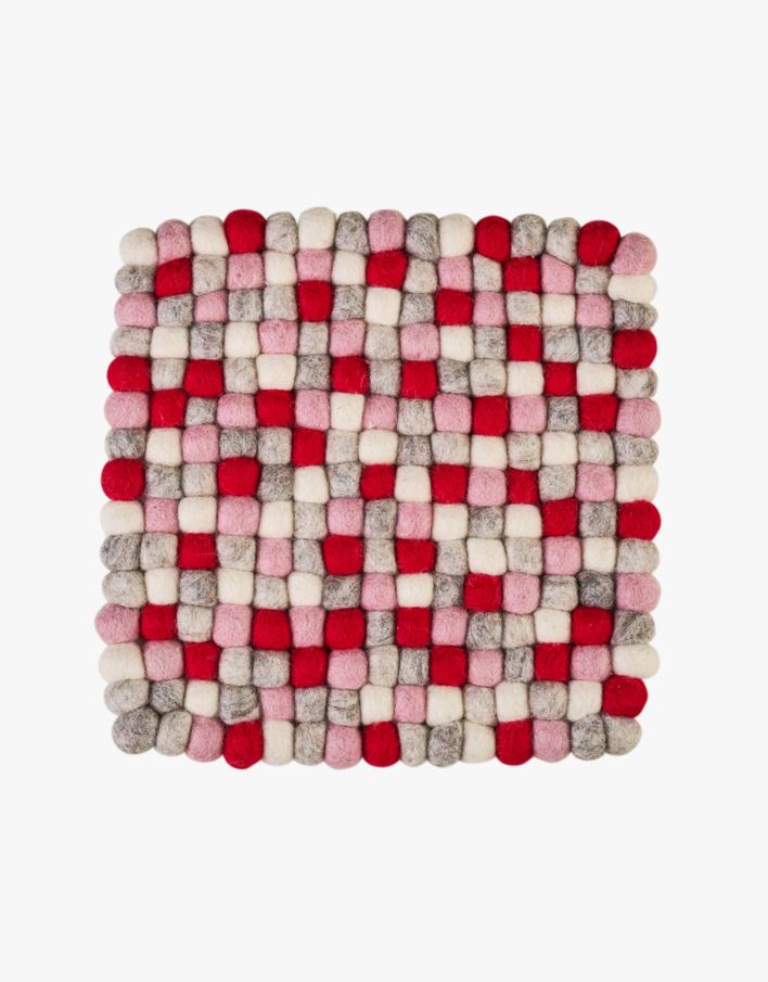 Pannialus punane - 20,5x20,5 cm punane - 1