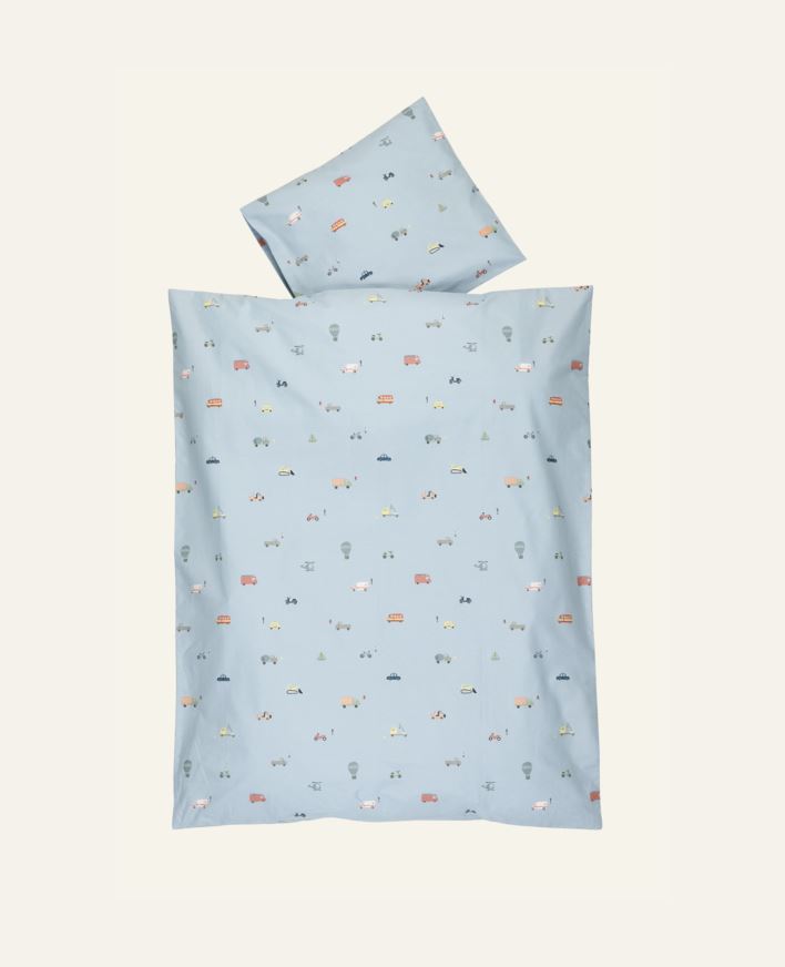 Beebi voodipesukomplekt sinine - 100x130 cm sinine - 1