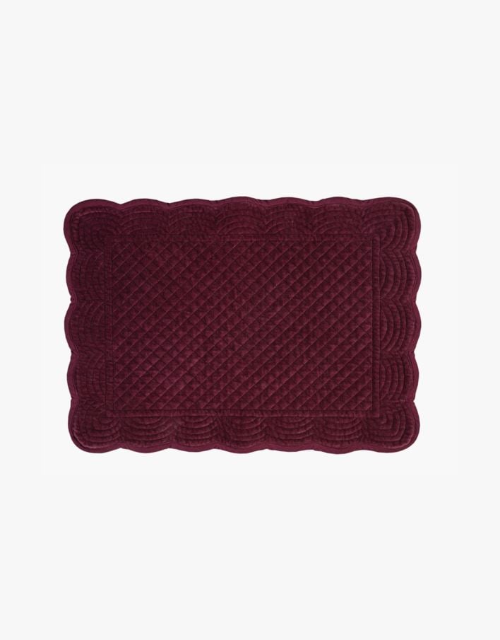 Lauamatt tumepunane - 33x45 cm tumepunane - 1