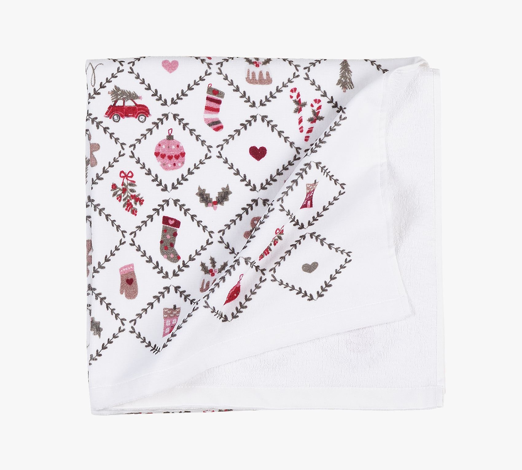 Rätik valge - 50x70 cm valge - 1