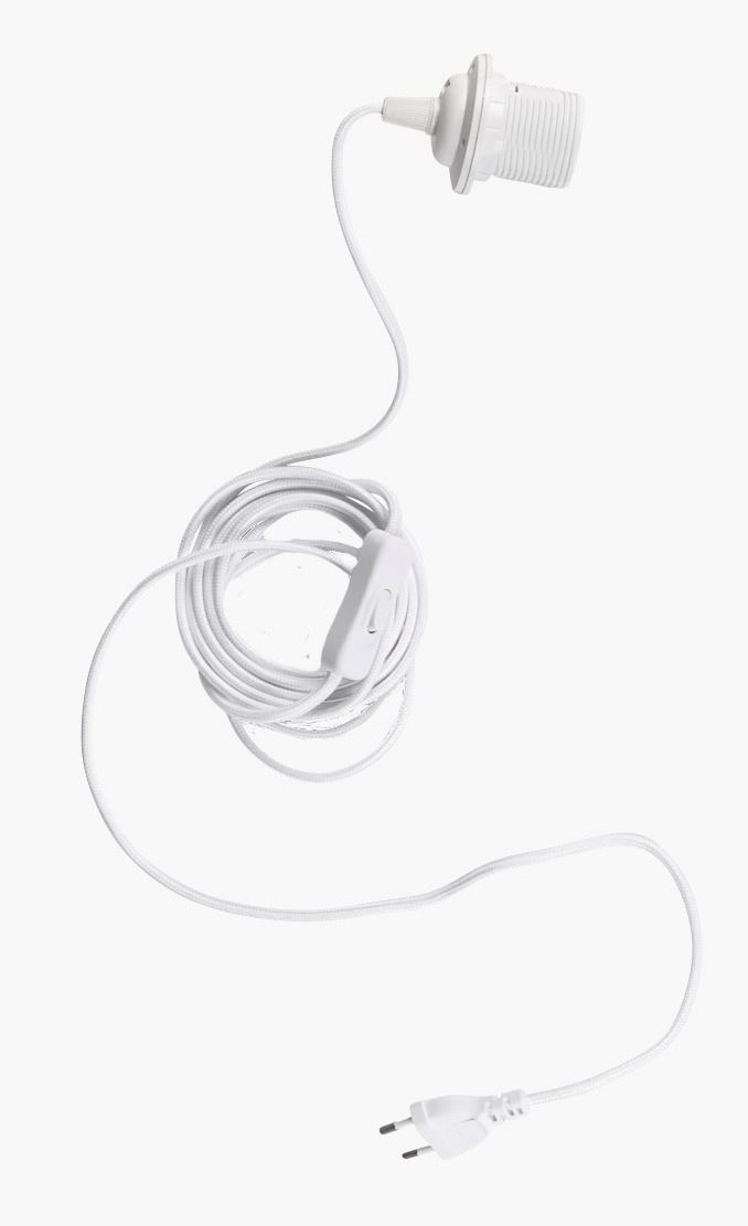 Juhtmekomplekt valge - 300 cm valge - 1