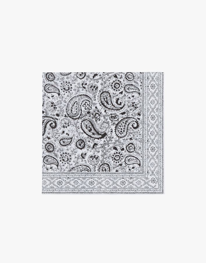 Pabersalvrätikud mitmevärviline/must - 33x33 cm mitmevärviline/must - 1