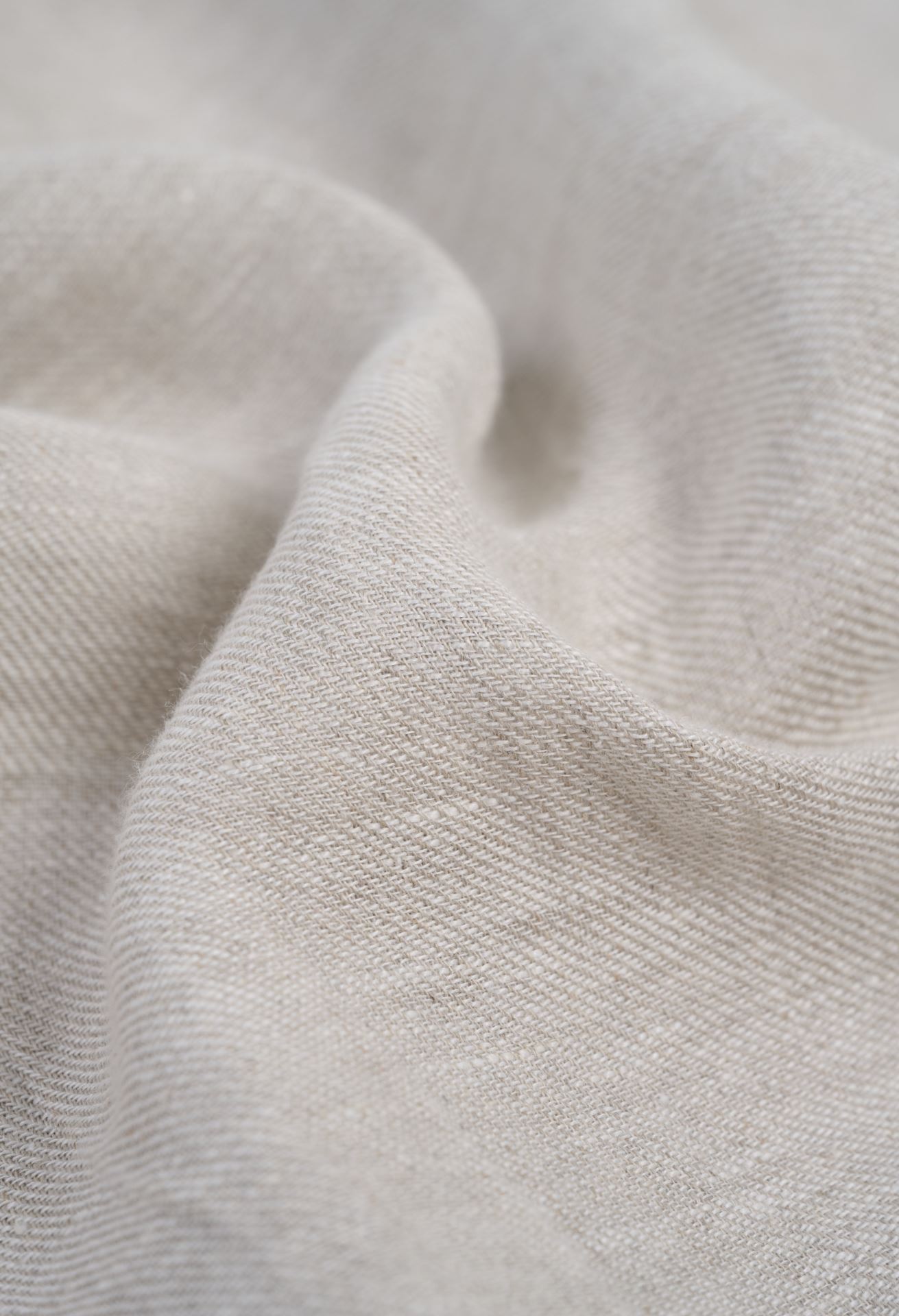 Linane kardin naturaalne toon - 2