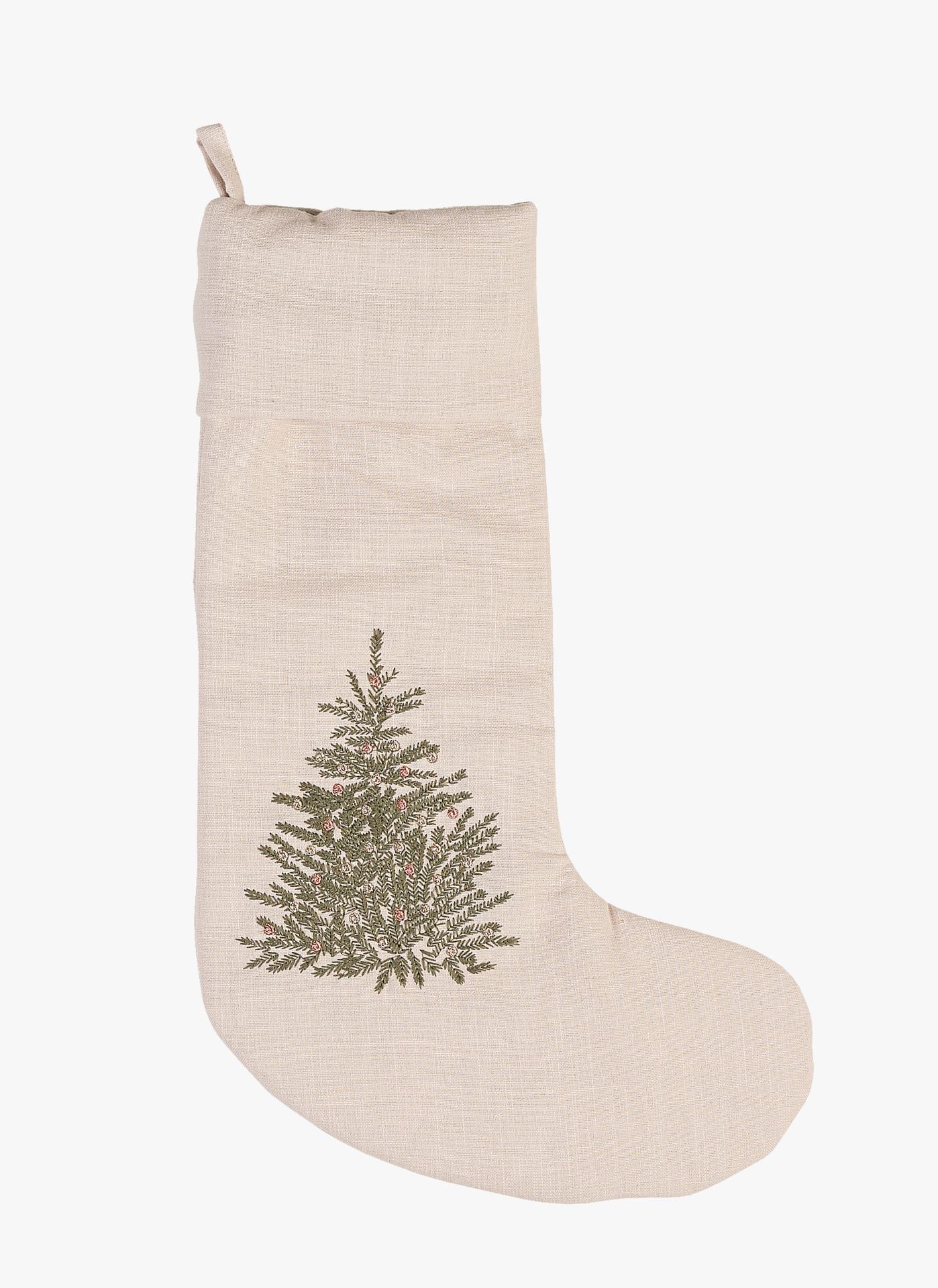 Jõulusokk beež - 18x45 cm beež - 1