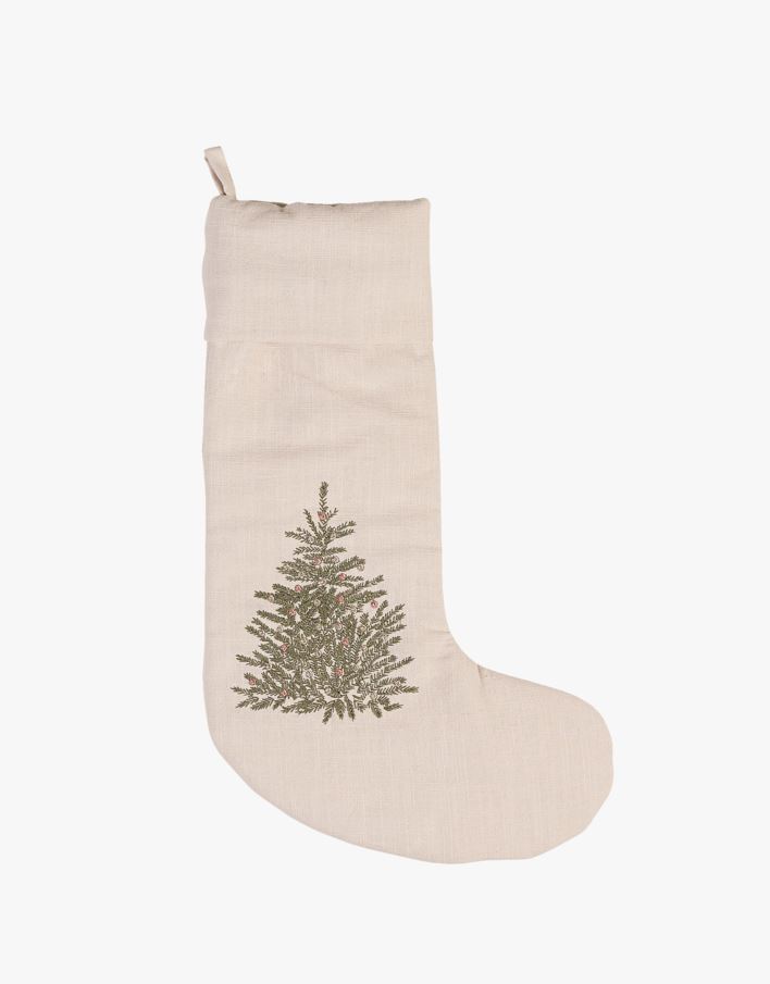 Jõulusokk beež - 18x45 cm beež - 1