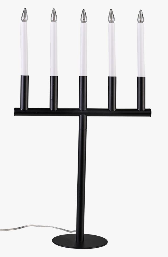 Advendiküünal must - 36,5x15x61,5 cm must - 1