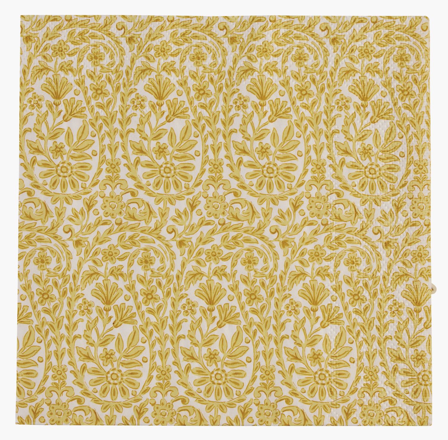 Pabersalvrätikud mitmevärviline/kollane - 33x33 cm mitmevärviline/kollane - 1