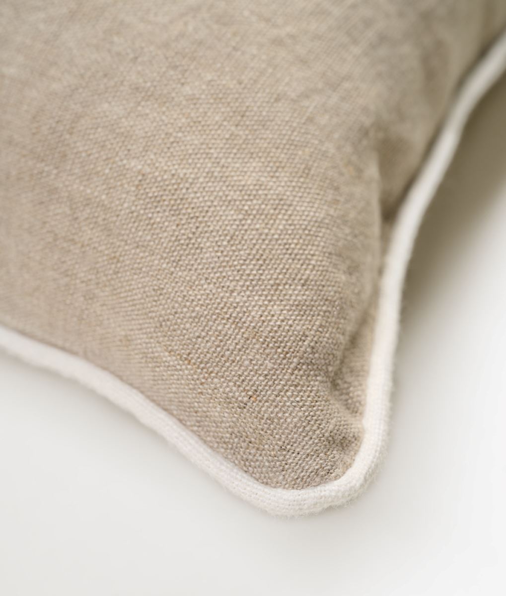 Dekoratiivpadja kate naturaalne toon - 3