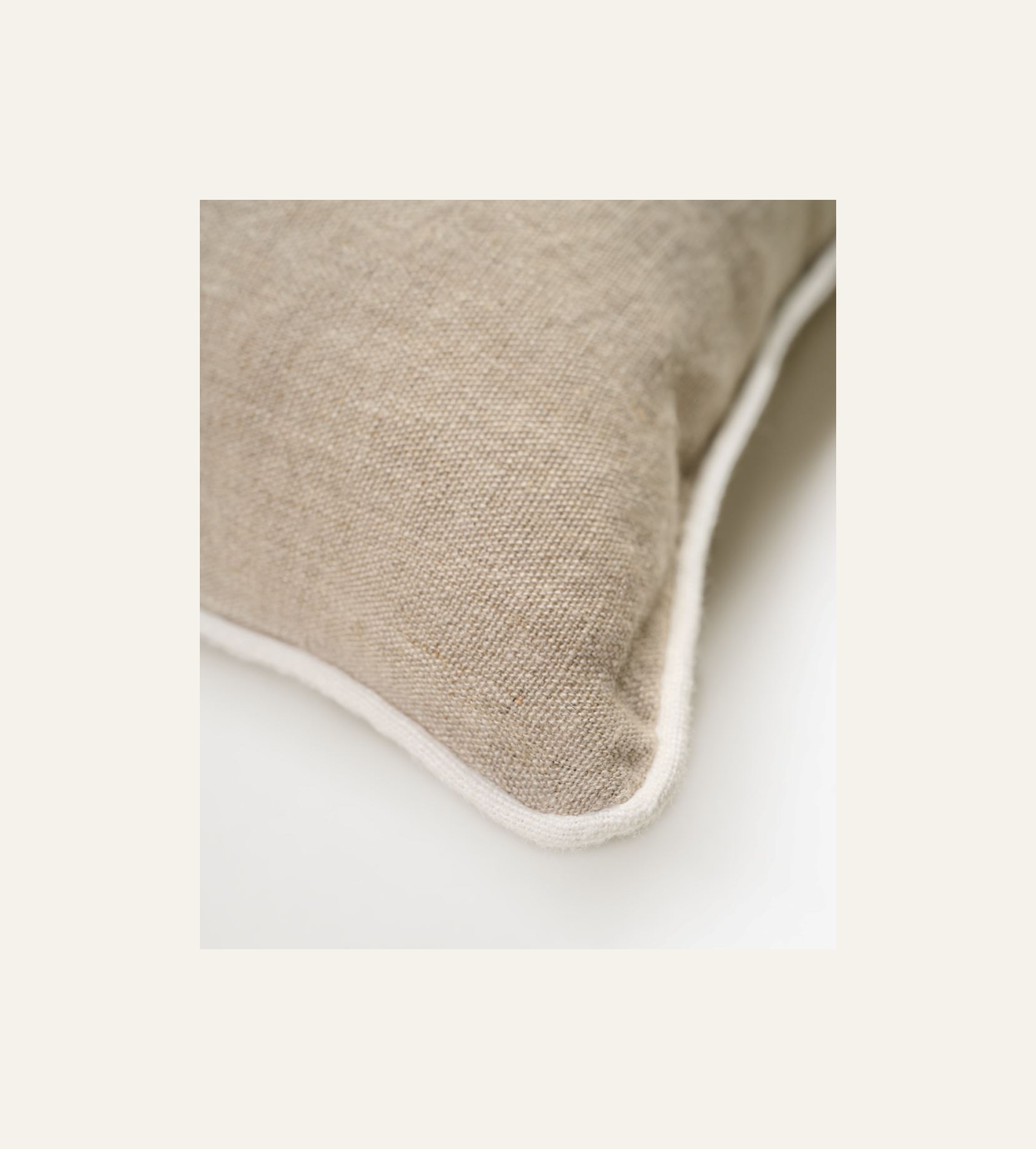 Dekoratiivpadja kate naturaalne toon - 3