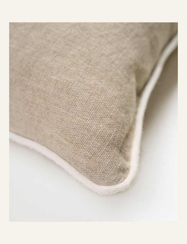 Dekoratiivpadja kate naturaalne toon - 3