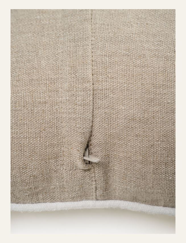 Dekoratiivpadja kate naturaalne toon - 5