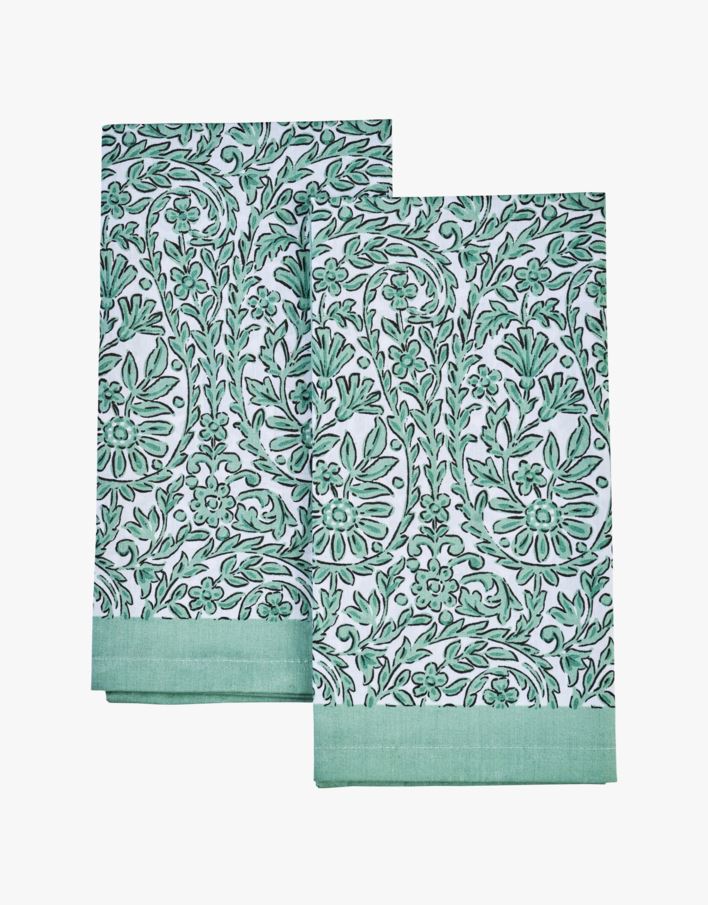 Kangast salvrätik 2tk roheline - 45x45 cm roheline - 1