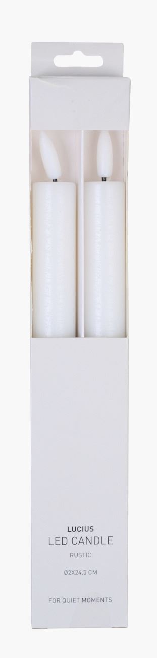 Led- krooniküünal valge - ø2x24,5 cm valge - 1