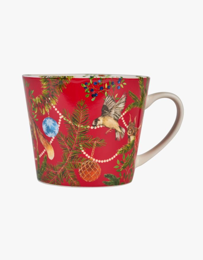 Kruus punane - 14,5x11x9,5 cm 600 ml punane - 1