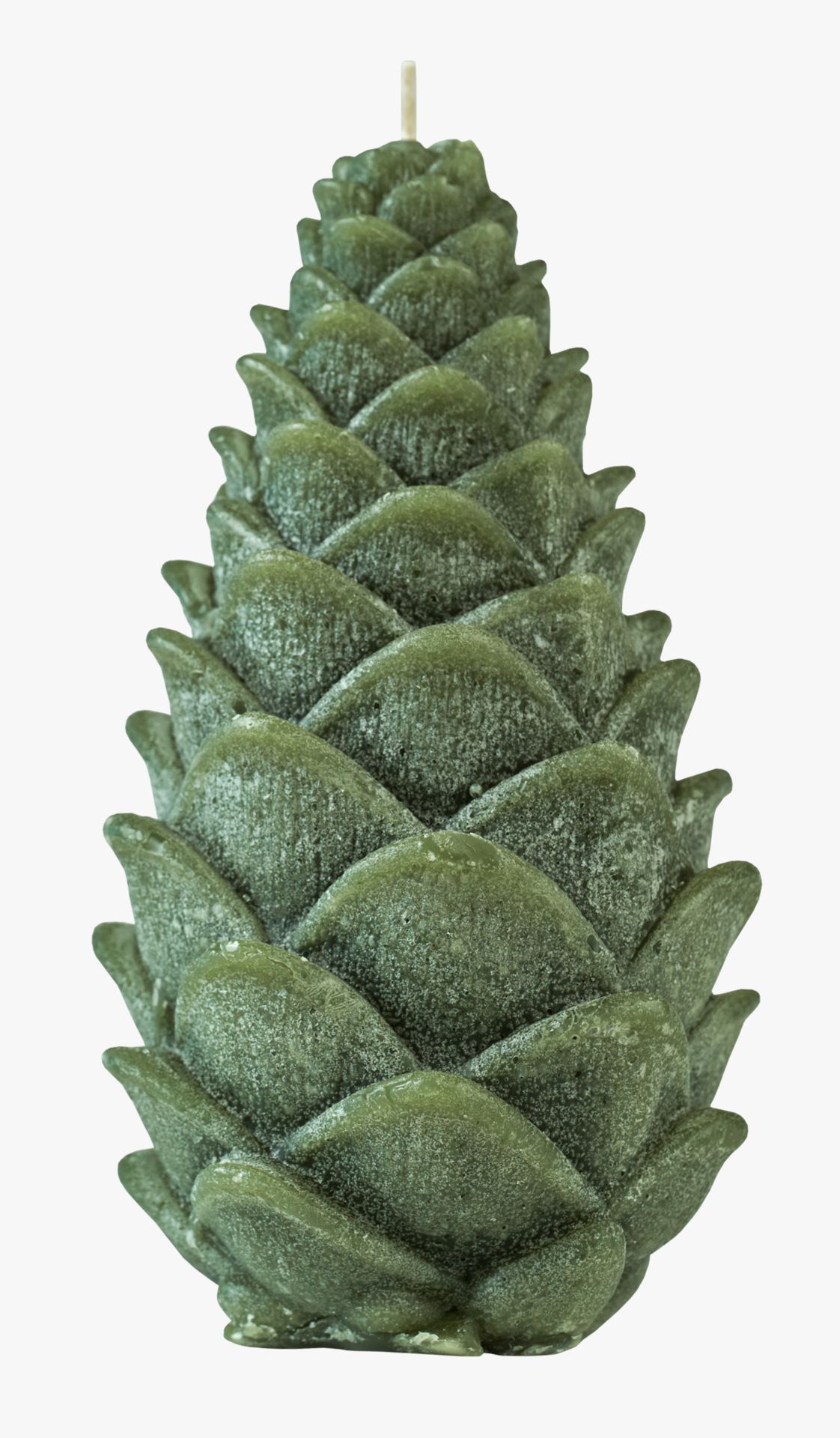 Dekoratiivküünal roheline - 16 cm ø9 roheline - 1