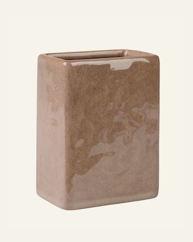 Hambaharjahoidja pruun - 7,2x7,2x11 cm pruun - 1