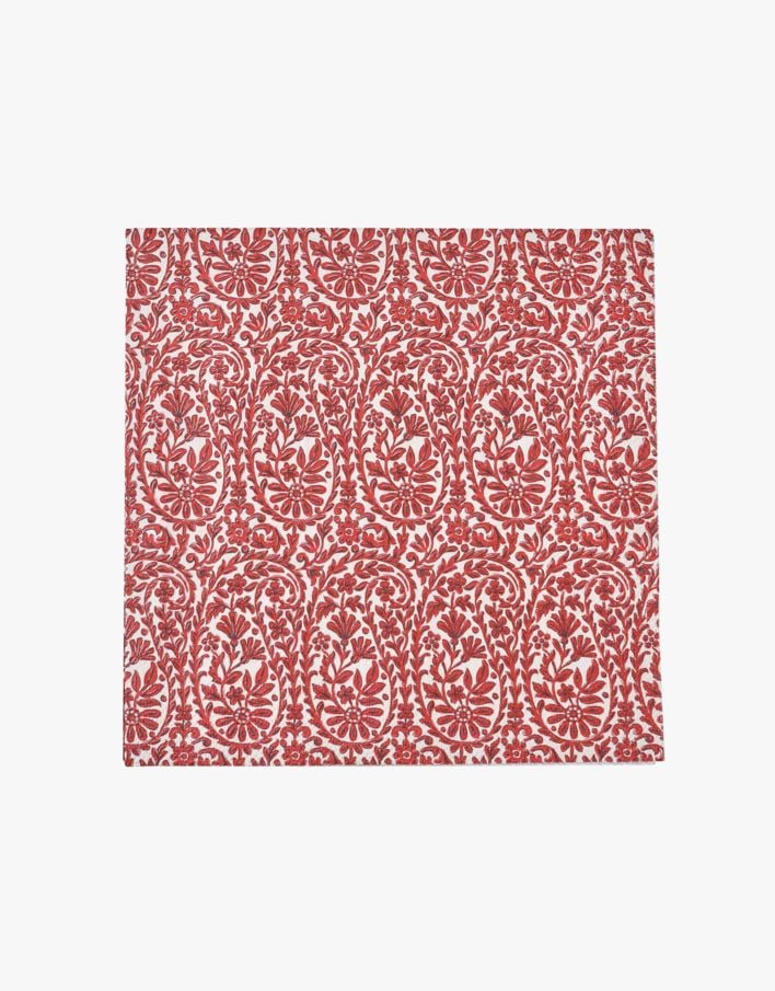 Õhtusöögi salvrätikud mitmevärviline/punane - 40x40 cm mitmevärviline/punane - 1