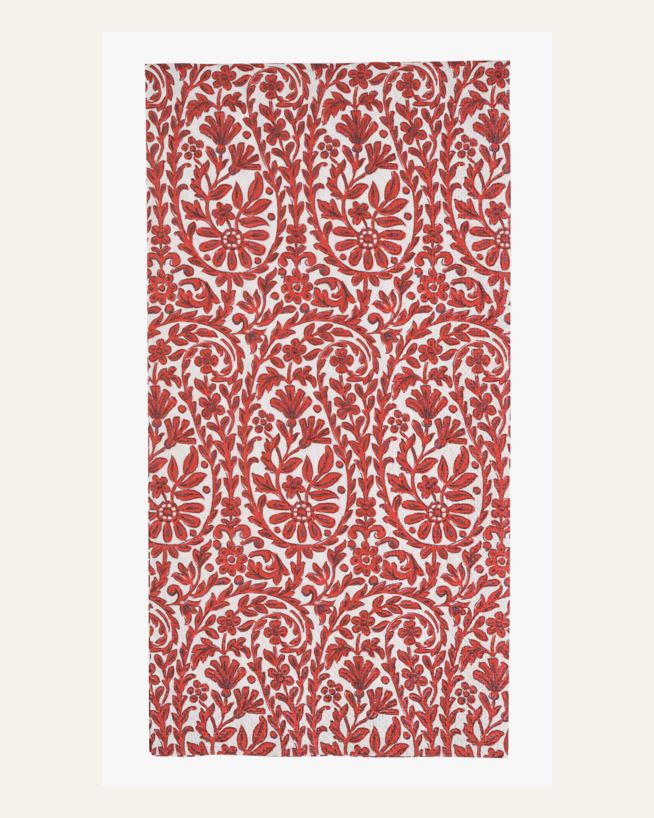 Pabersalvrätik mitmevärviline/punane - 33x42 cm mitmevärviline/punane - 1