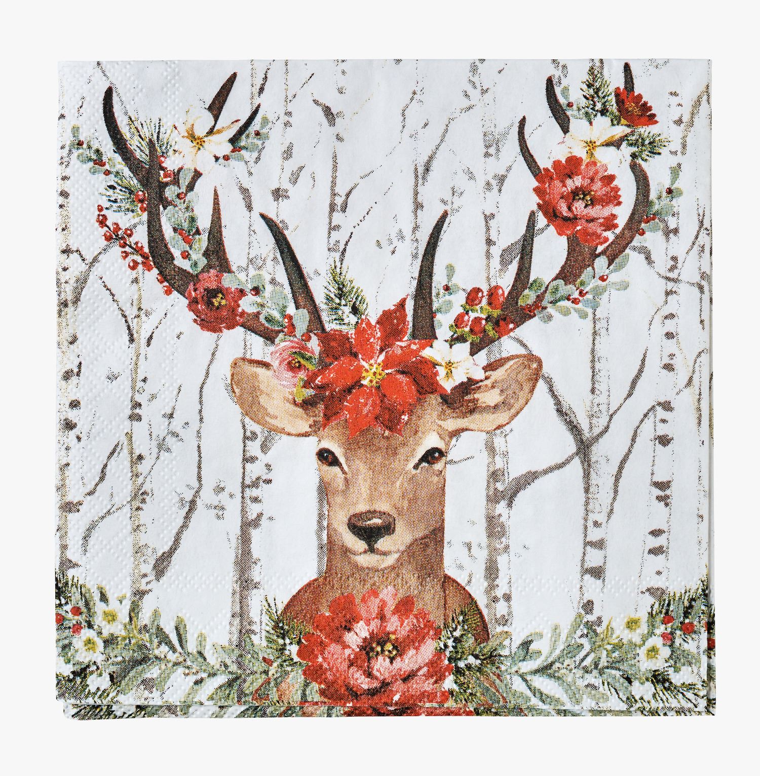 Salvrätikud mitmevärviline/punane - 25x25 cm mitmevärviline/punane - 1