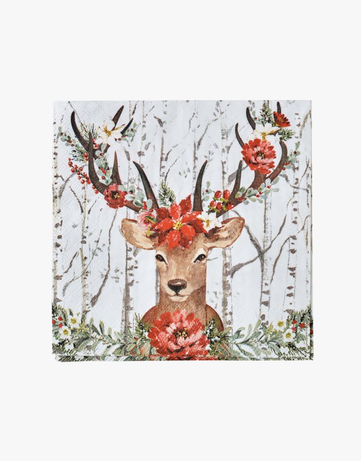 Salvrätikud mitmevärviline/punane - 25x25 cm mitmevärviline/punane - 1