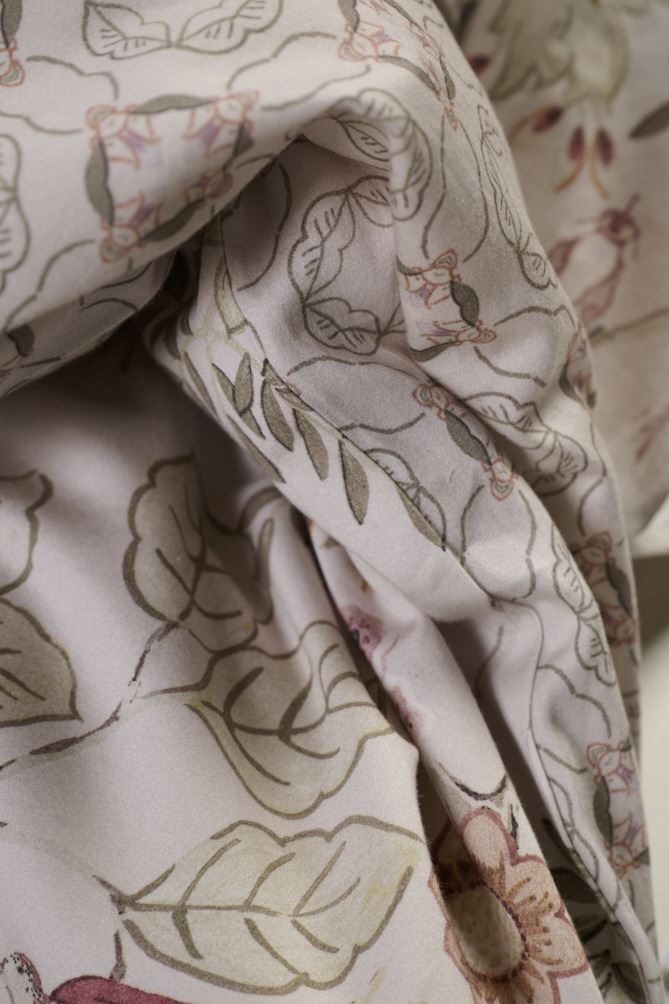 Voodipesukomplekt mitmevärviline/roheline - 4