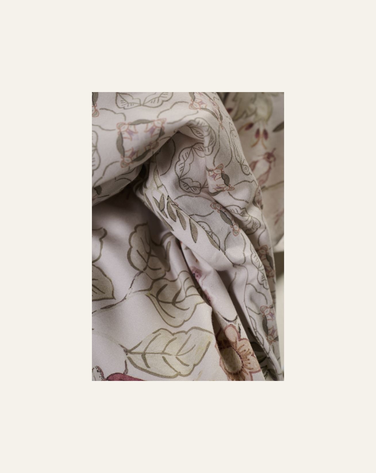 Voodipesukomplekt mitmevärviline/roheline - 4